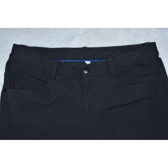 Lululemon Athletica ABC Slim Fit Men's Pants 36x33 Gray Straight Old Model - Picture 3 of 16